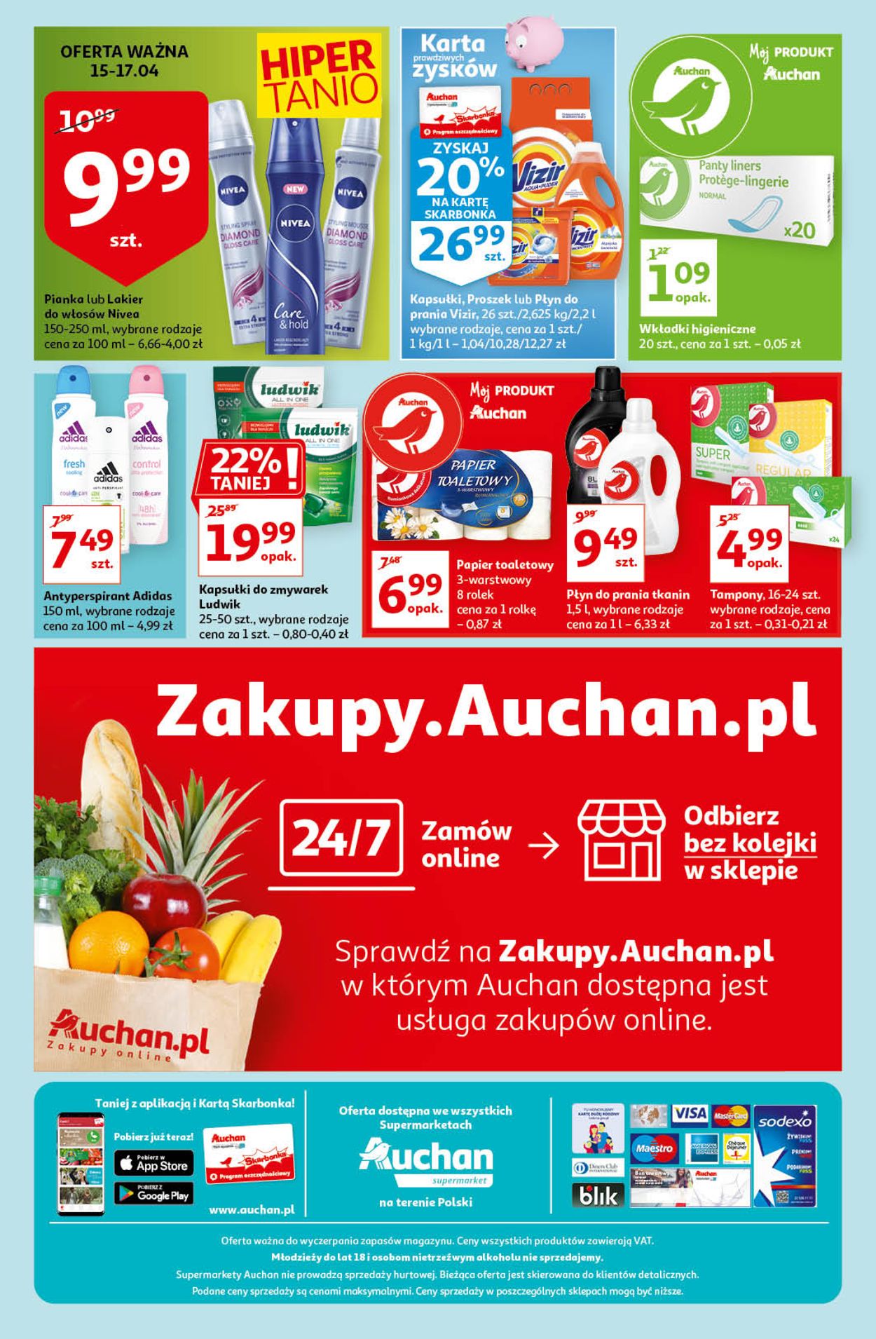 Auchan Gazetka od 15.04.2021