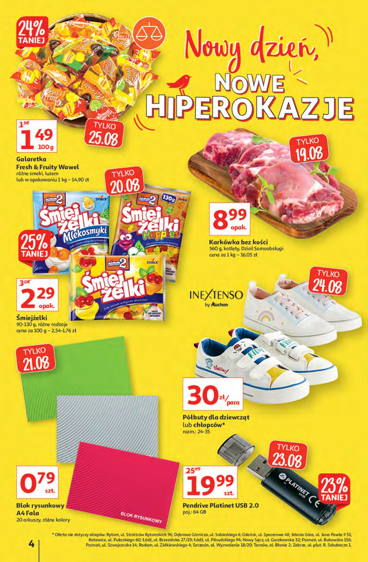 Auchan Gazetka od 19.08.2021