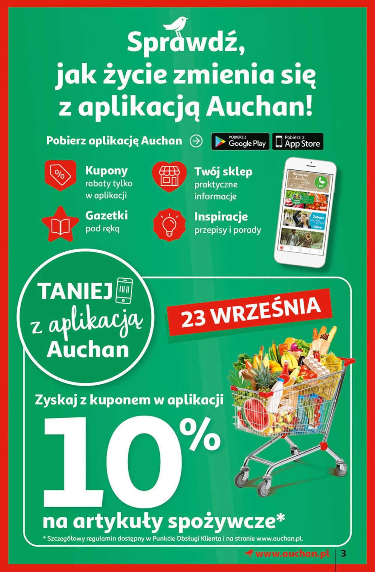 Auchan Gazetka od 23.09.2021