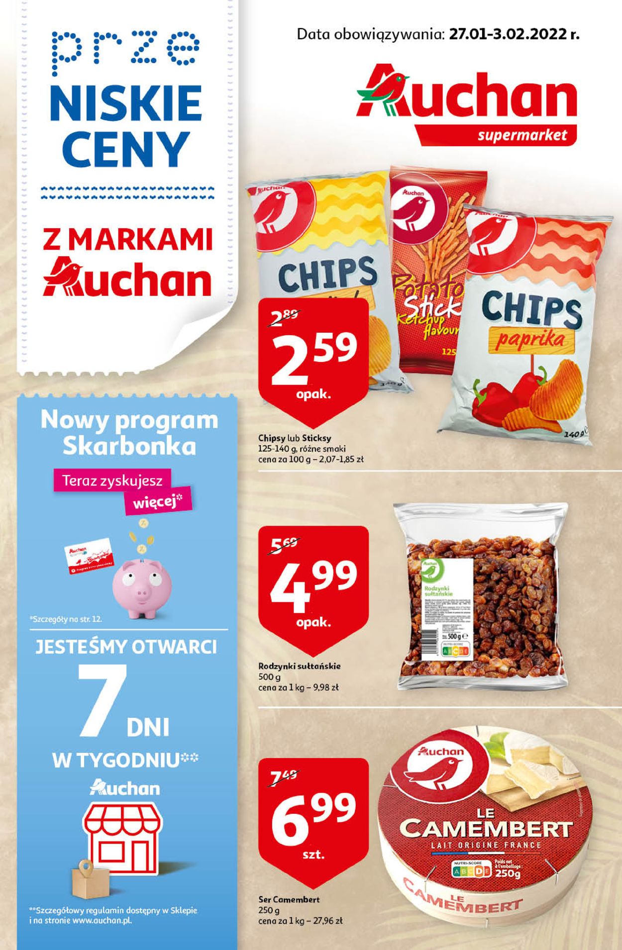 Auchan Gazetka od 27.01.2022