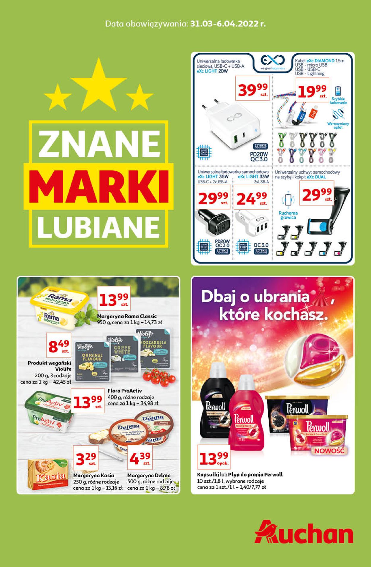 Auchan Gazetka od 31.03.2022