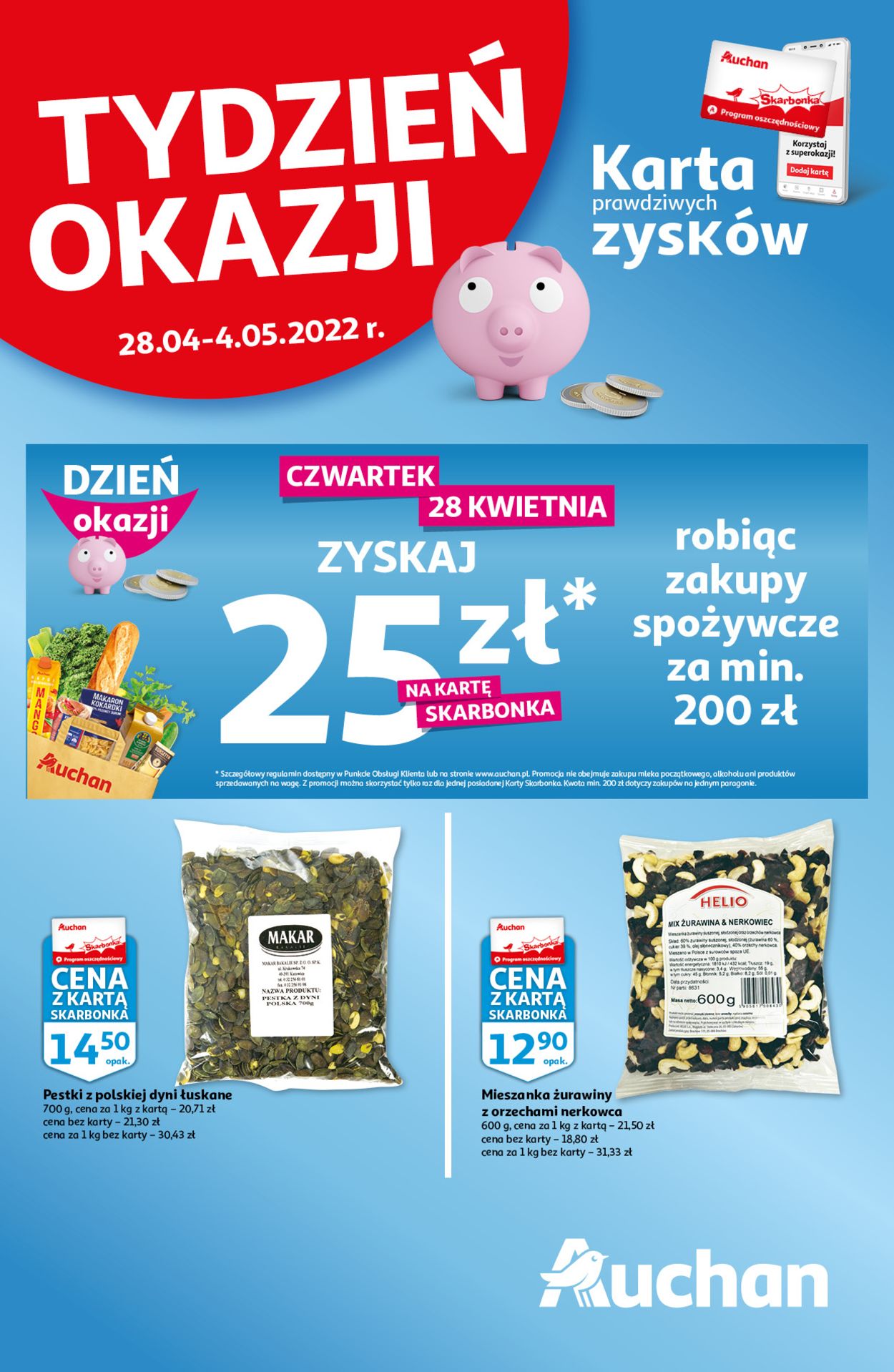 Auchan Gazetka od 28.04.2022