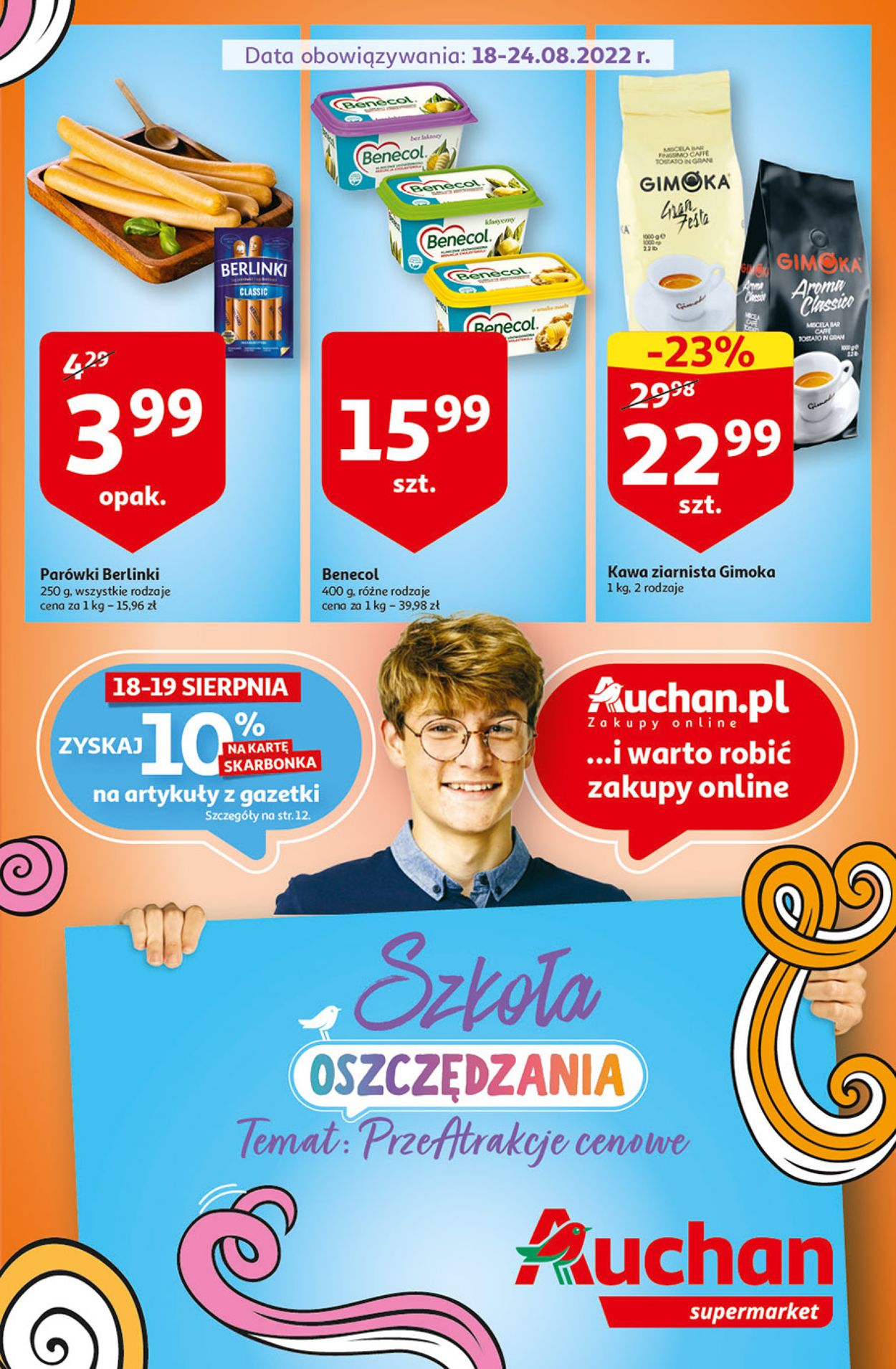 Auchan Gazetka od 18.08.2022