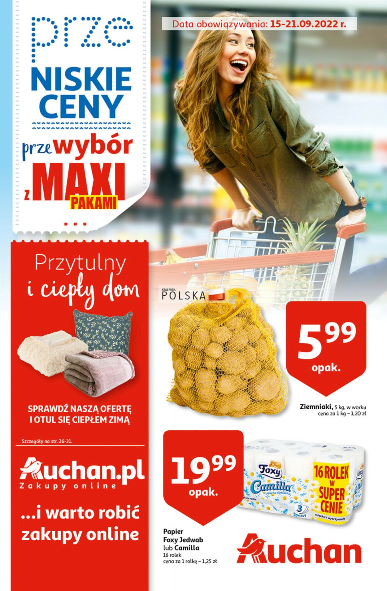 Auchan Gazetka od 15.09.2022