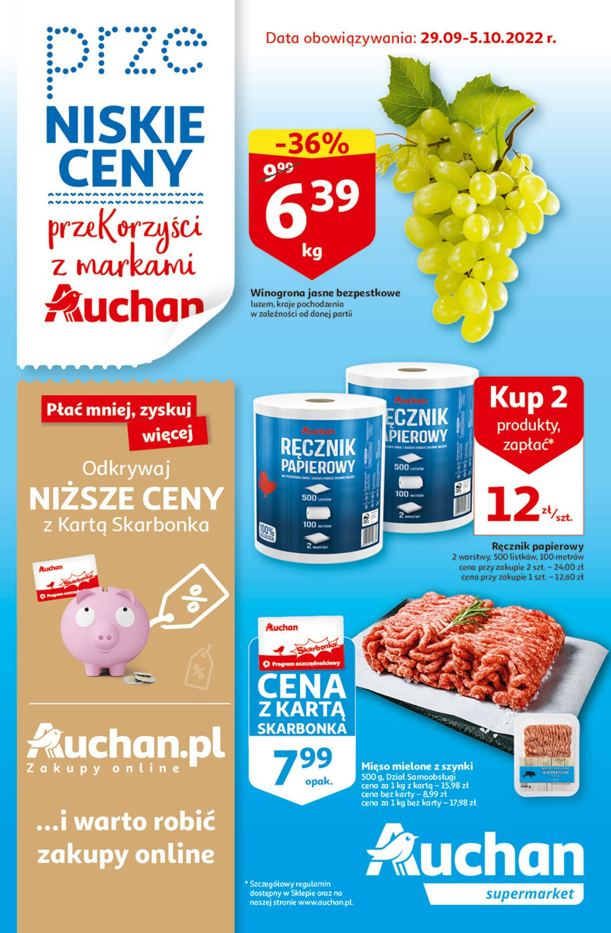 Auchan Gazetka od 29.09.2022