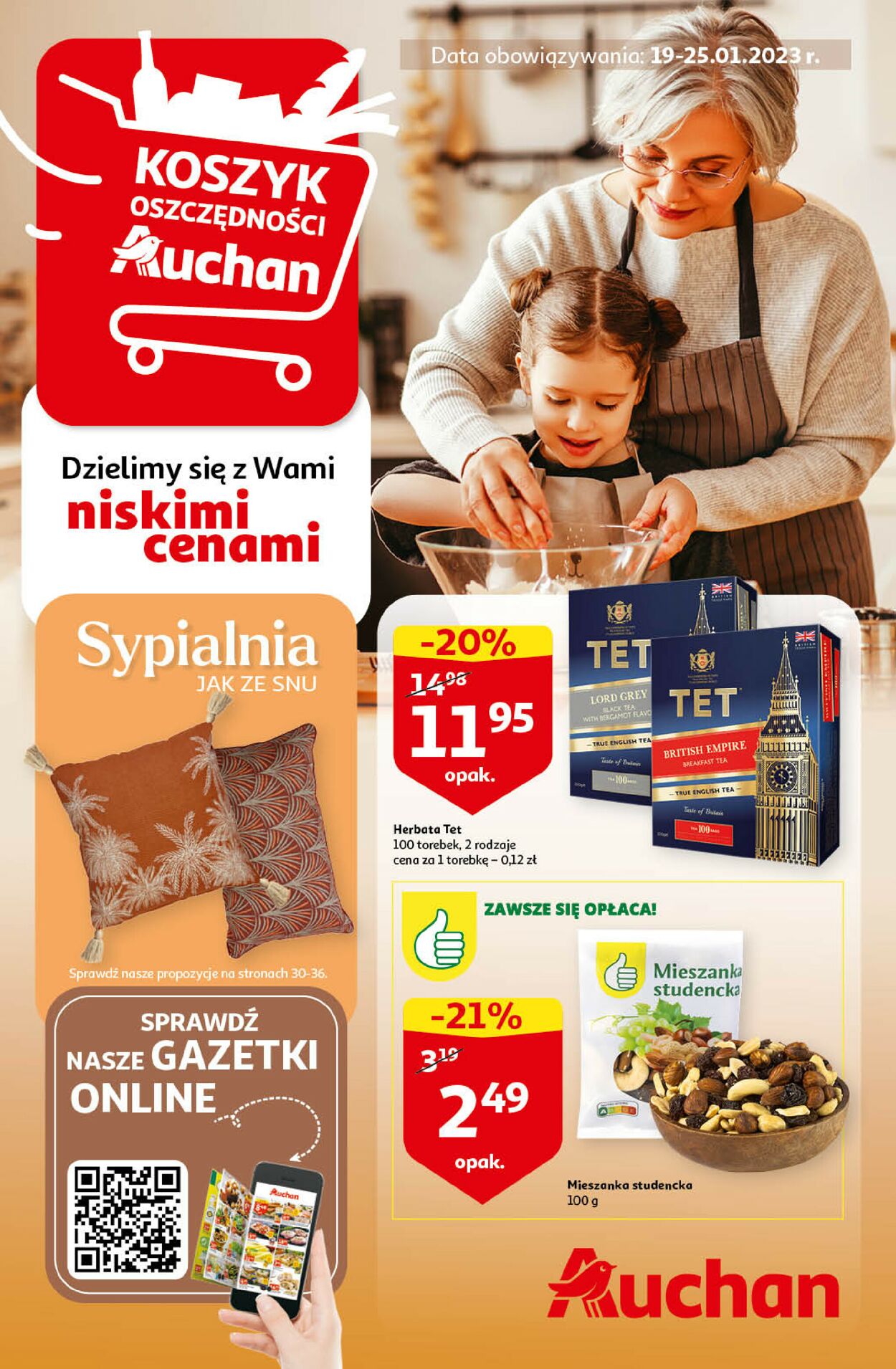 Auchan Gazetka od 19.01.2023