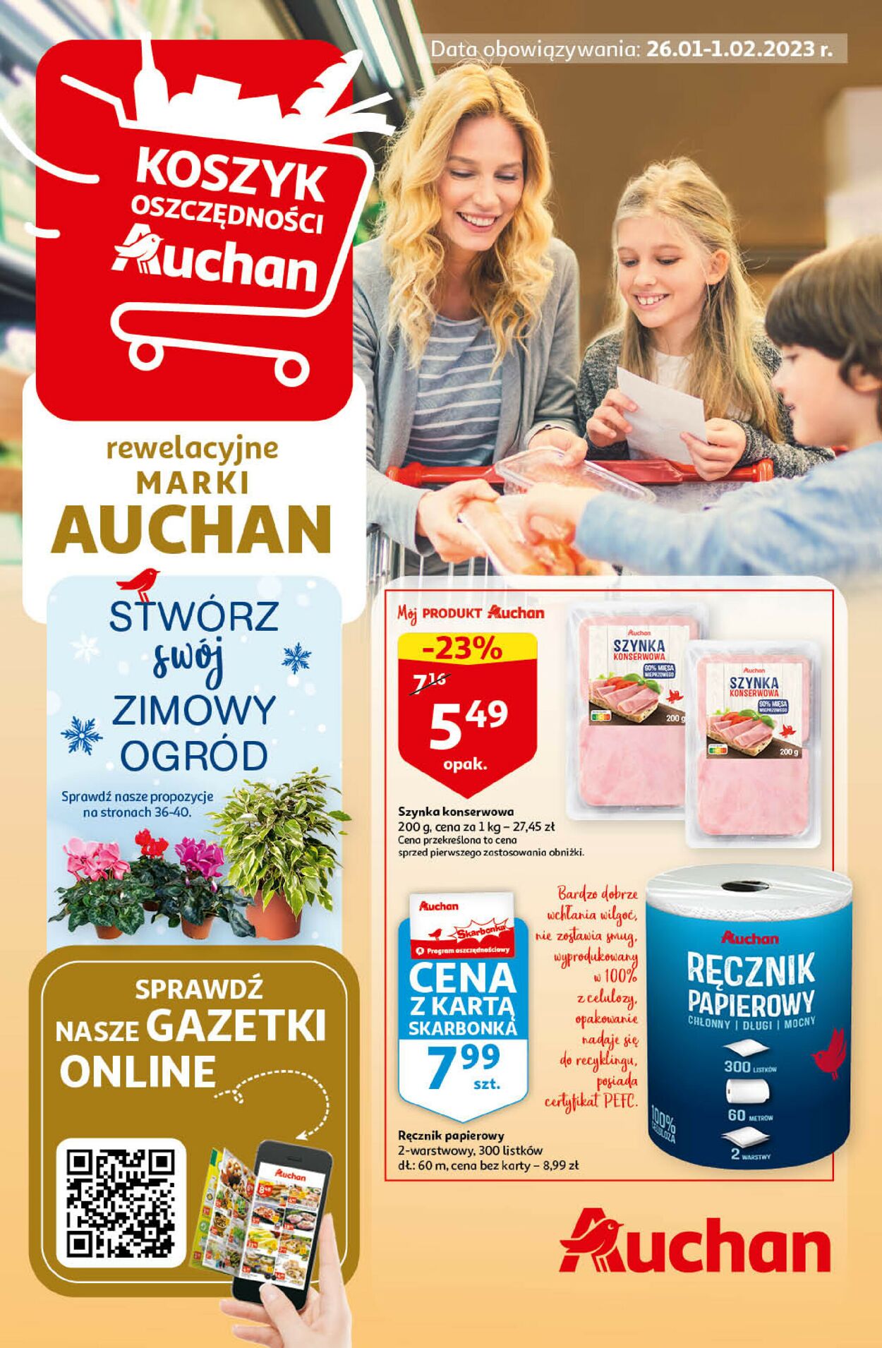 Auchan Gazetka od 26.01.2023
