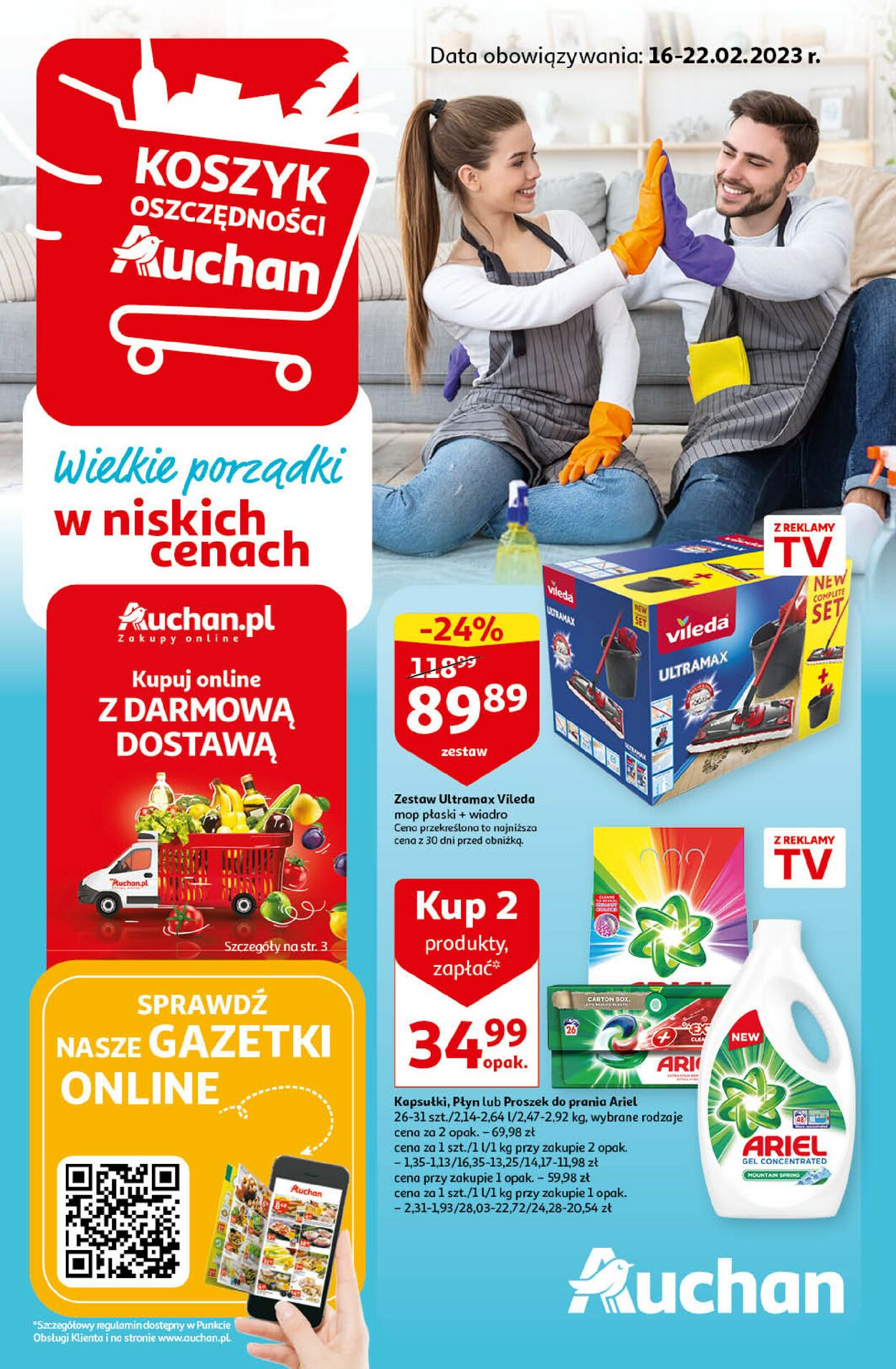 Auchan Gazetka od 16.02.2023