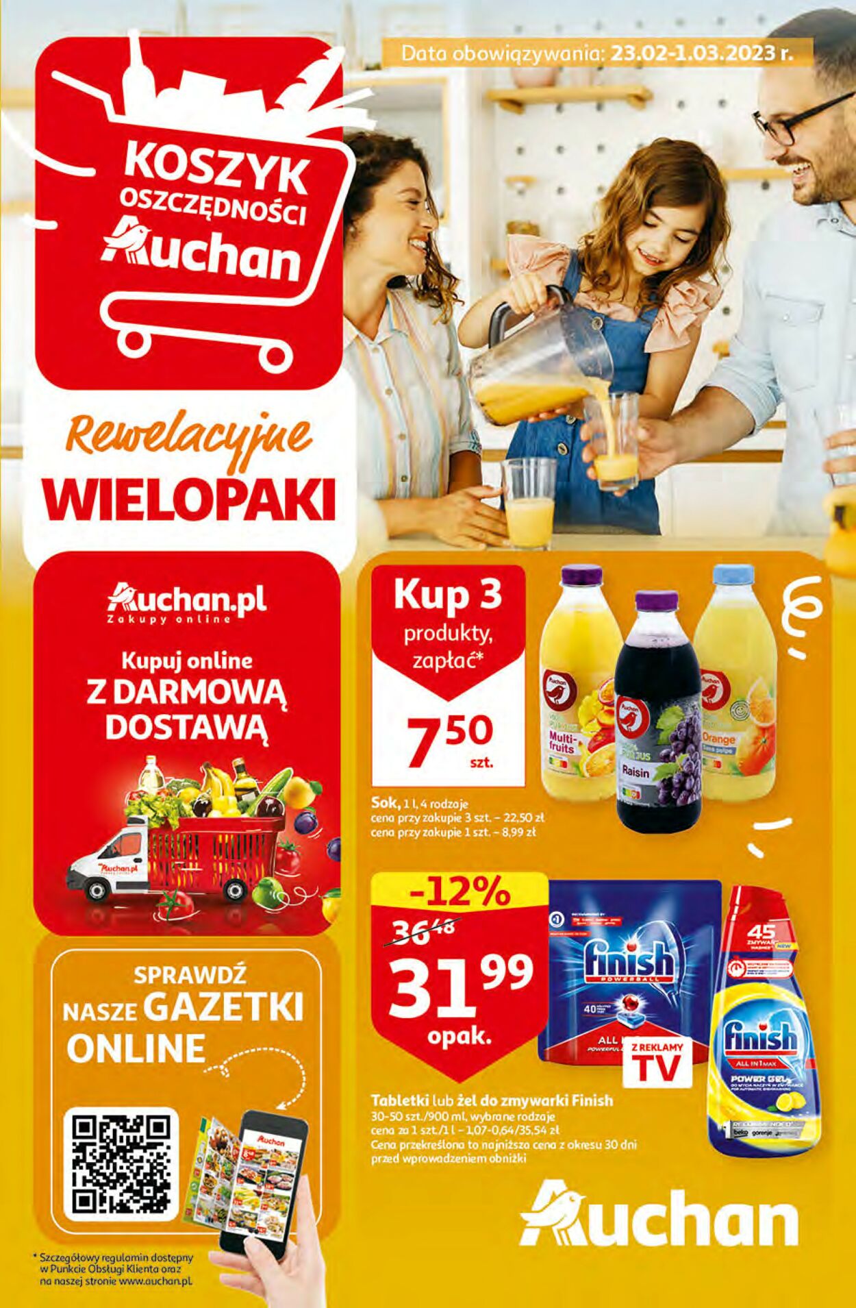 Auchan Gazetka od 23.02.2023