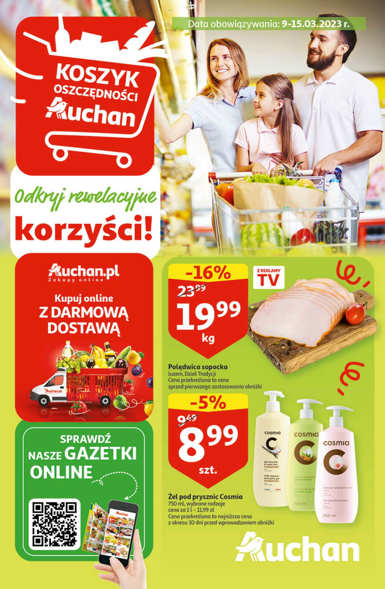 Auchan Gazetka od 09.03.2023