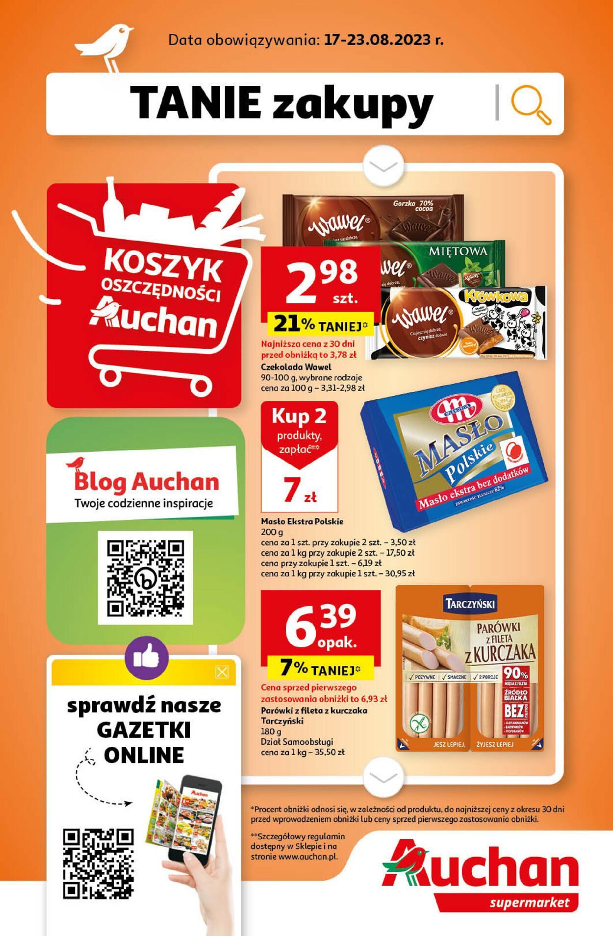 Auchan Gazetka od 17.08.2023