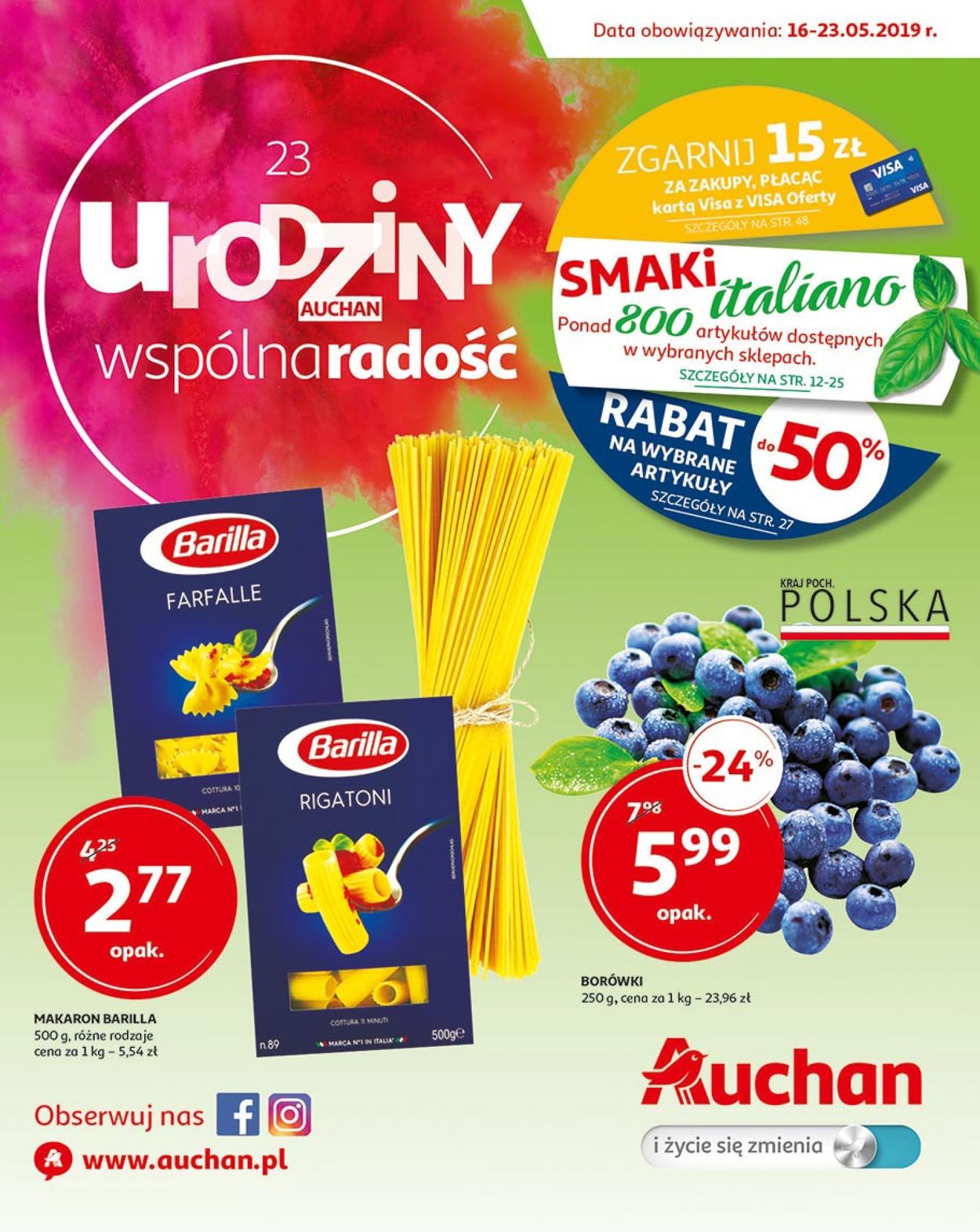 Auchan Gazetka od 16.05.2019