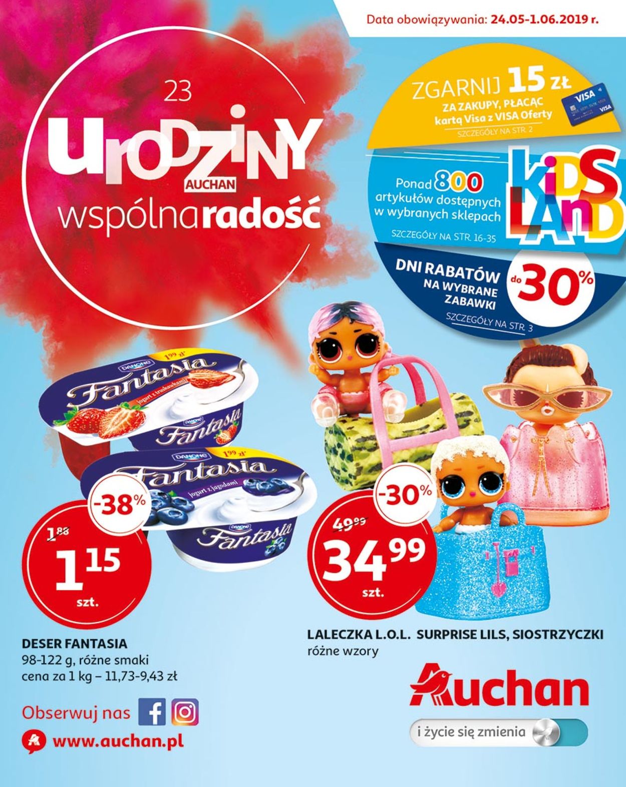Auchan Gazetka od 24.05.2019