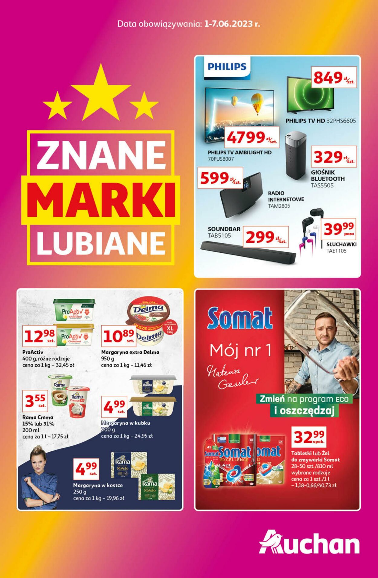 Auchan Gazetka od 01.06.2023
