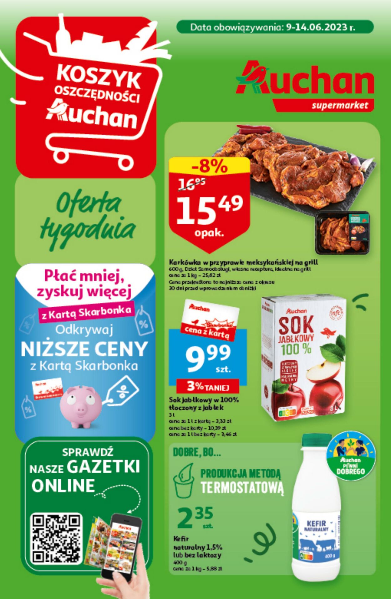 Auchan Gazetka od 09.06.2023