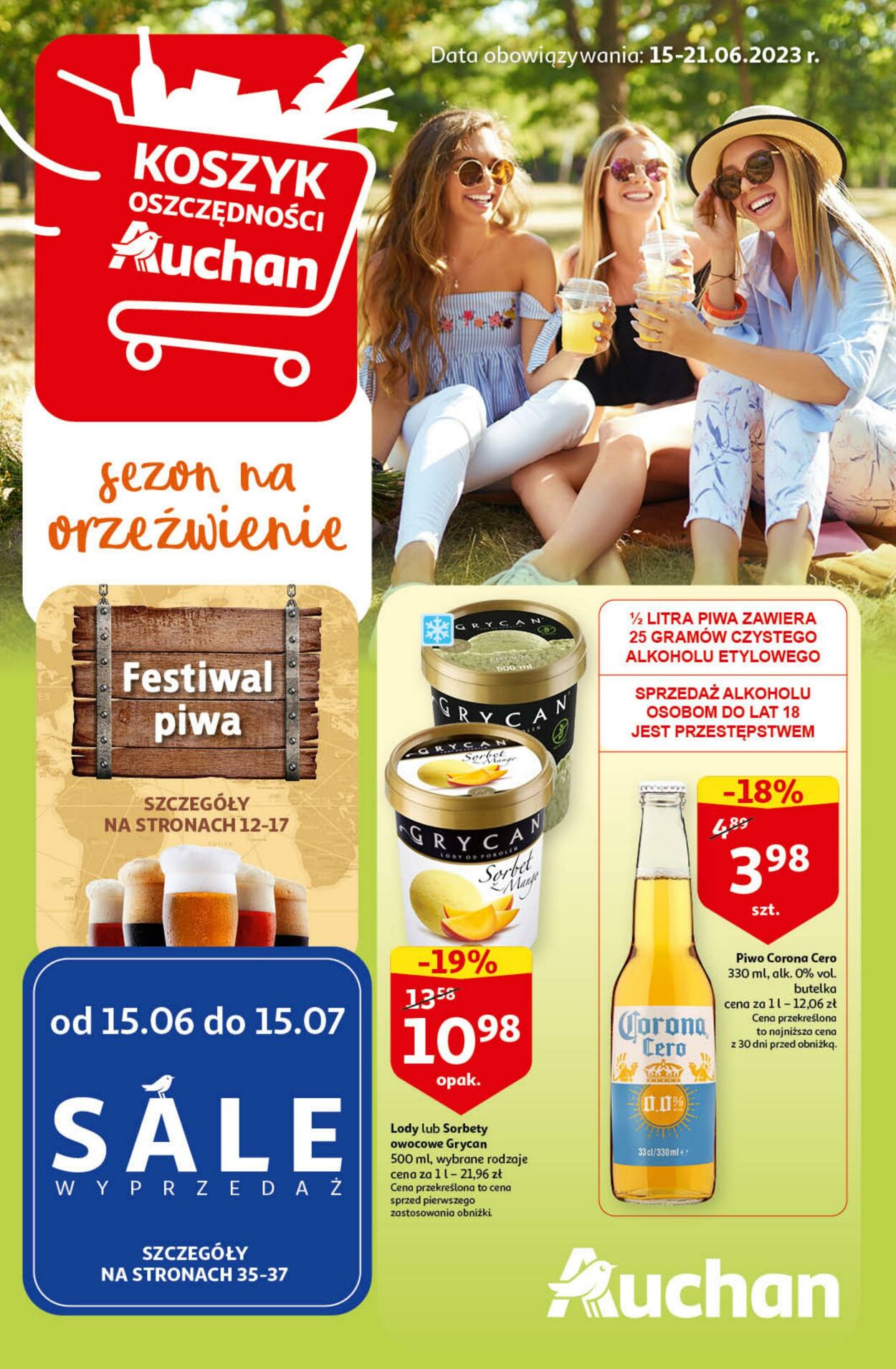 Auchan Gazetka od 15.06.2023