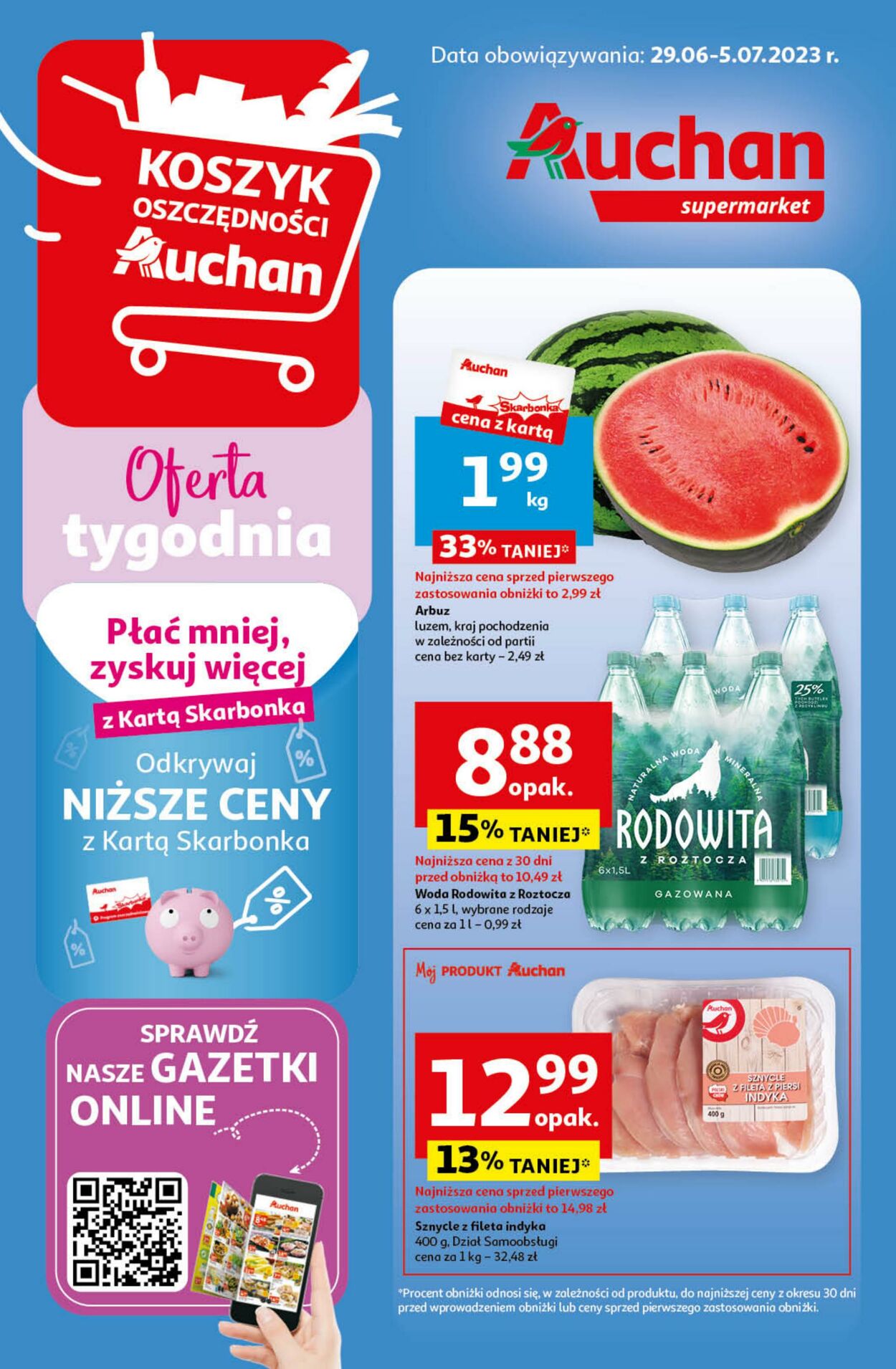 Auchan Gazetka od 29.06.2023