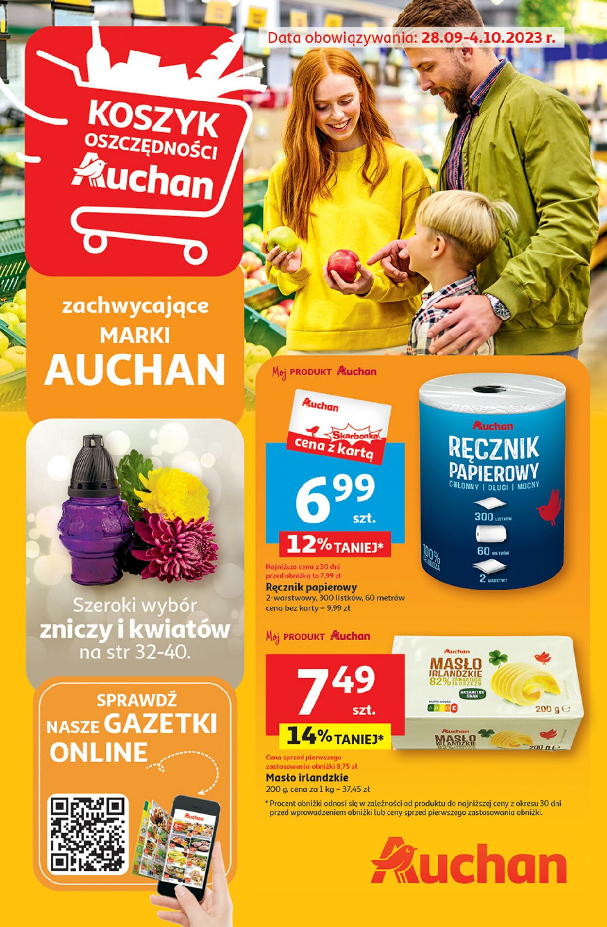 Auchan Gazetka od 28.09.2023