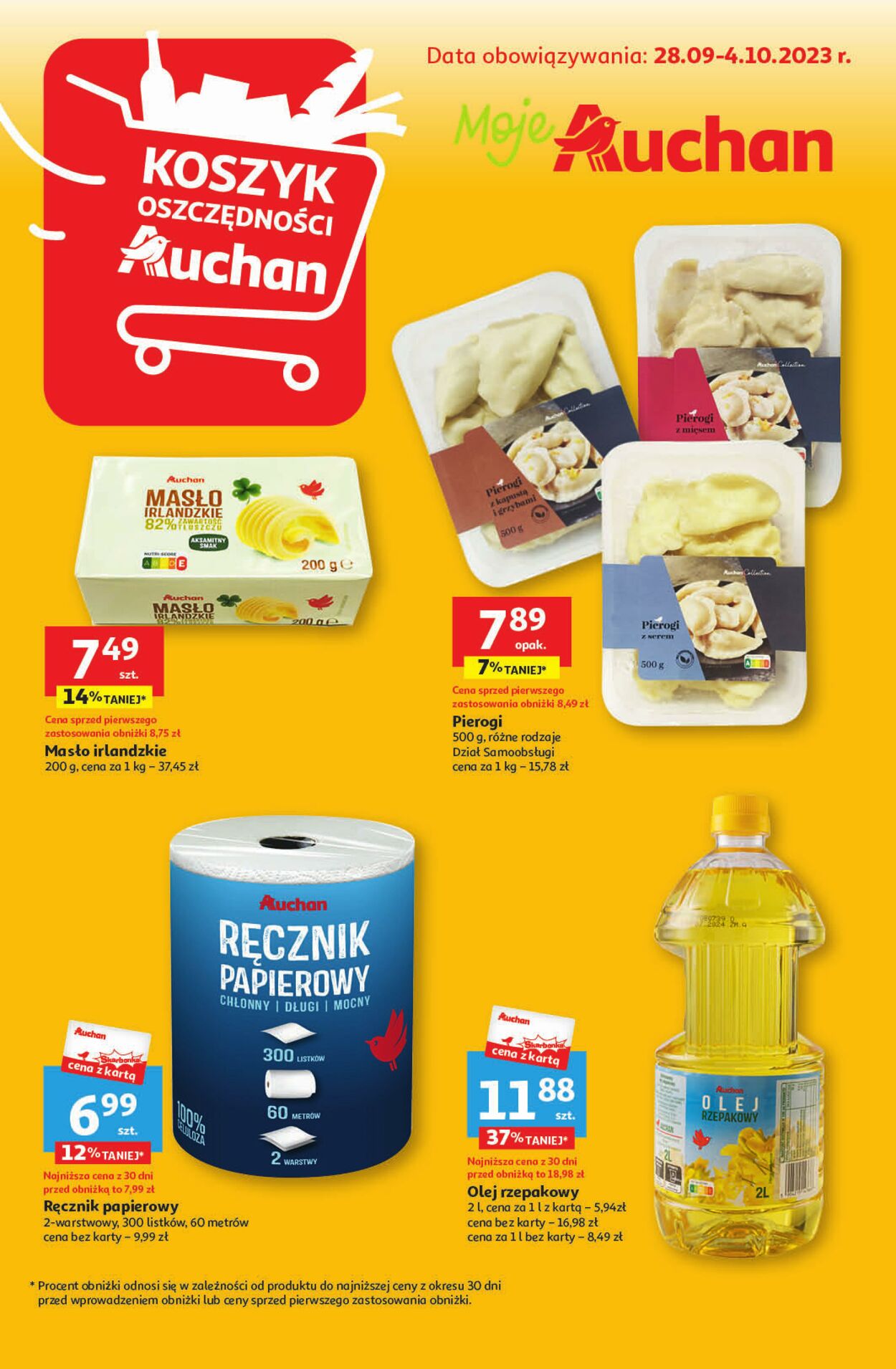Auchan Gazetka od 28.09.2023