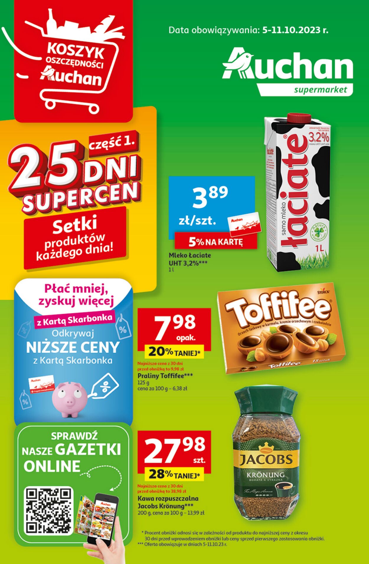 Auchan Gazetka od 05.10.2023