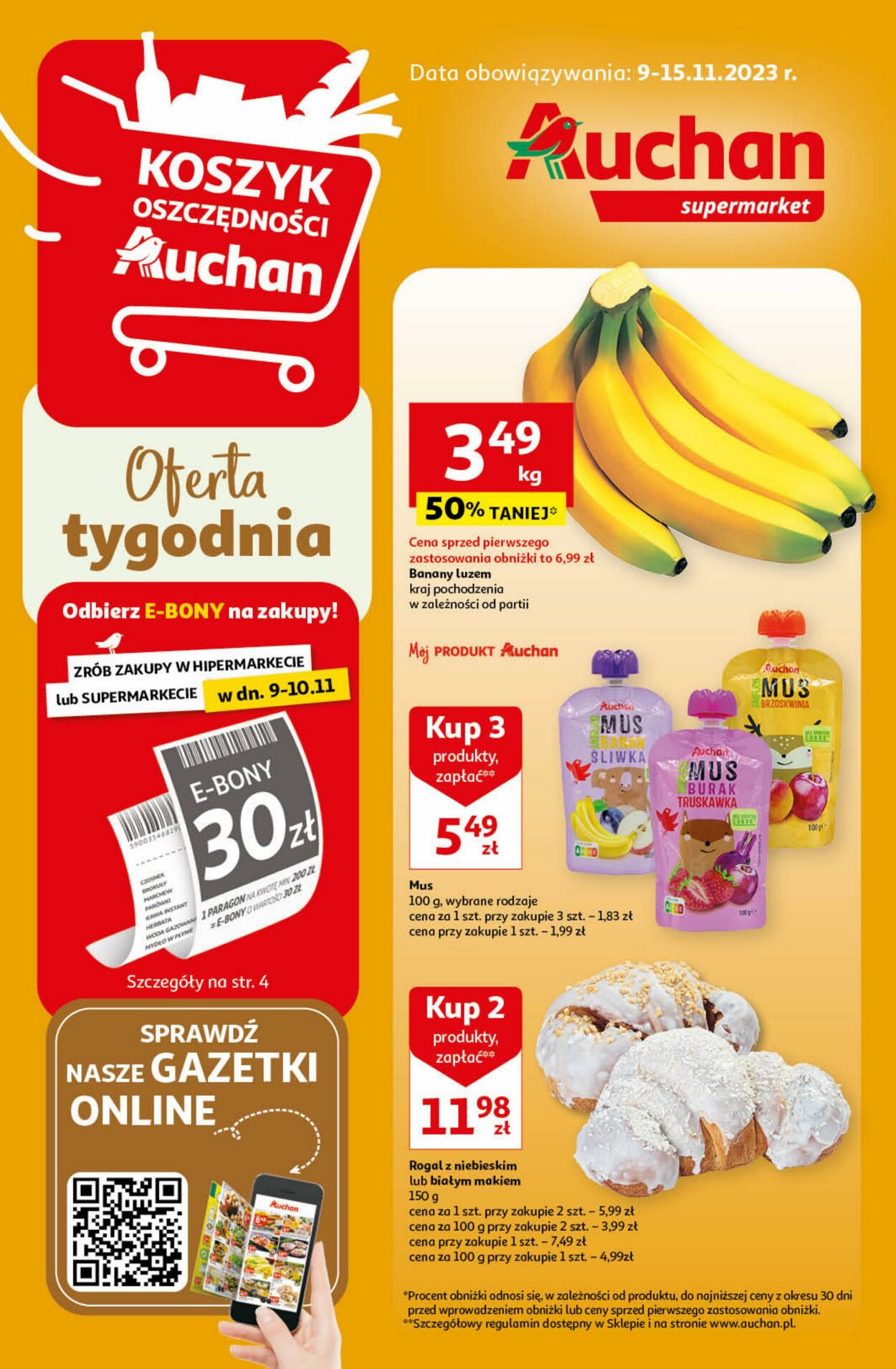 Auchan Gazetka od 09.11.2023