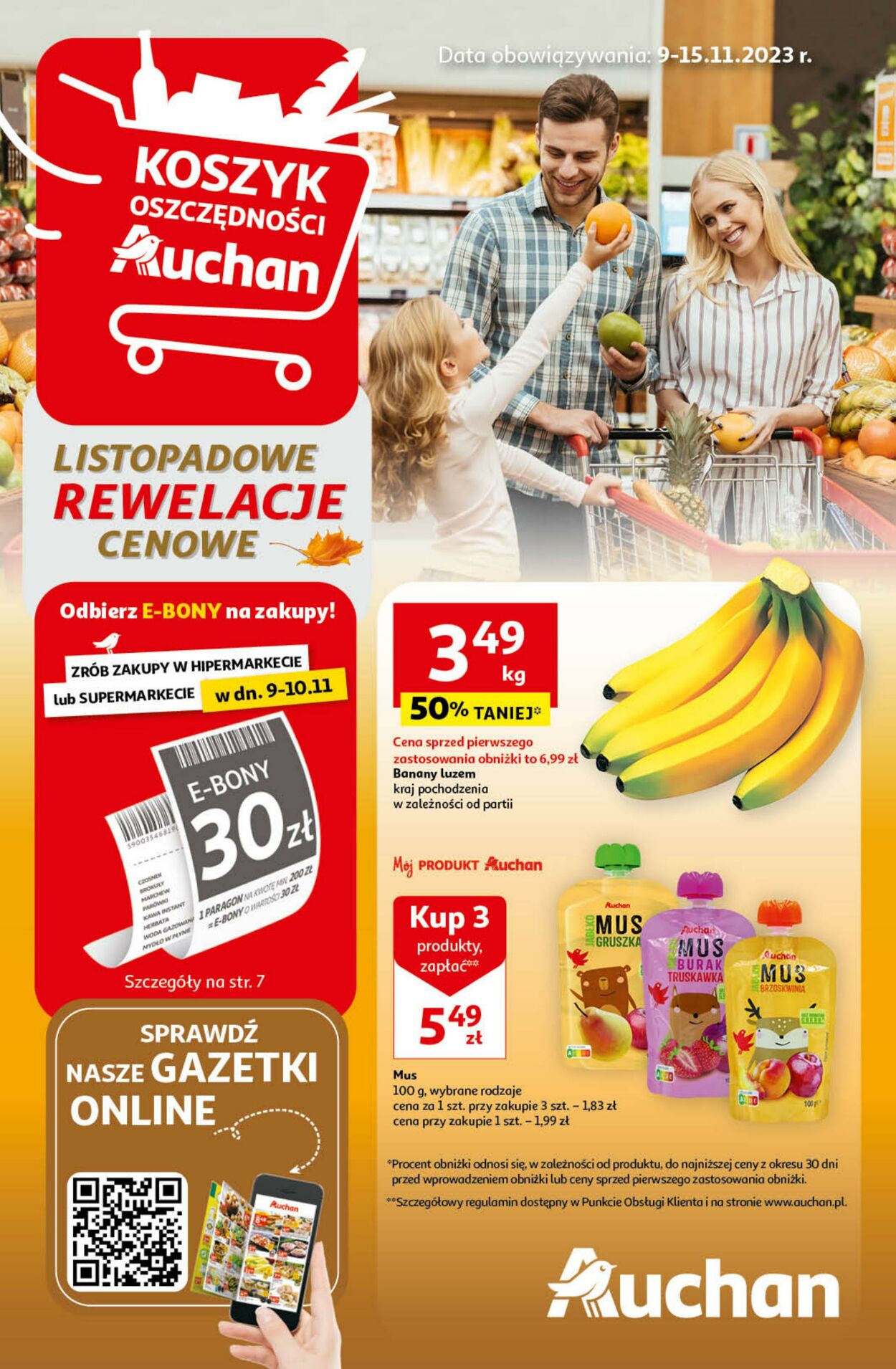 Auchan Gazetka od 09.11.2023