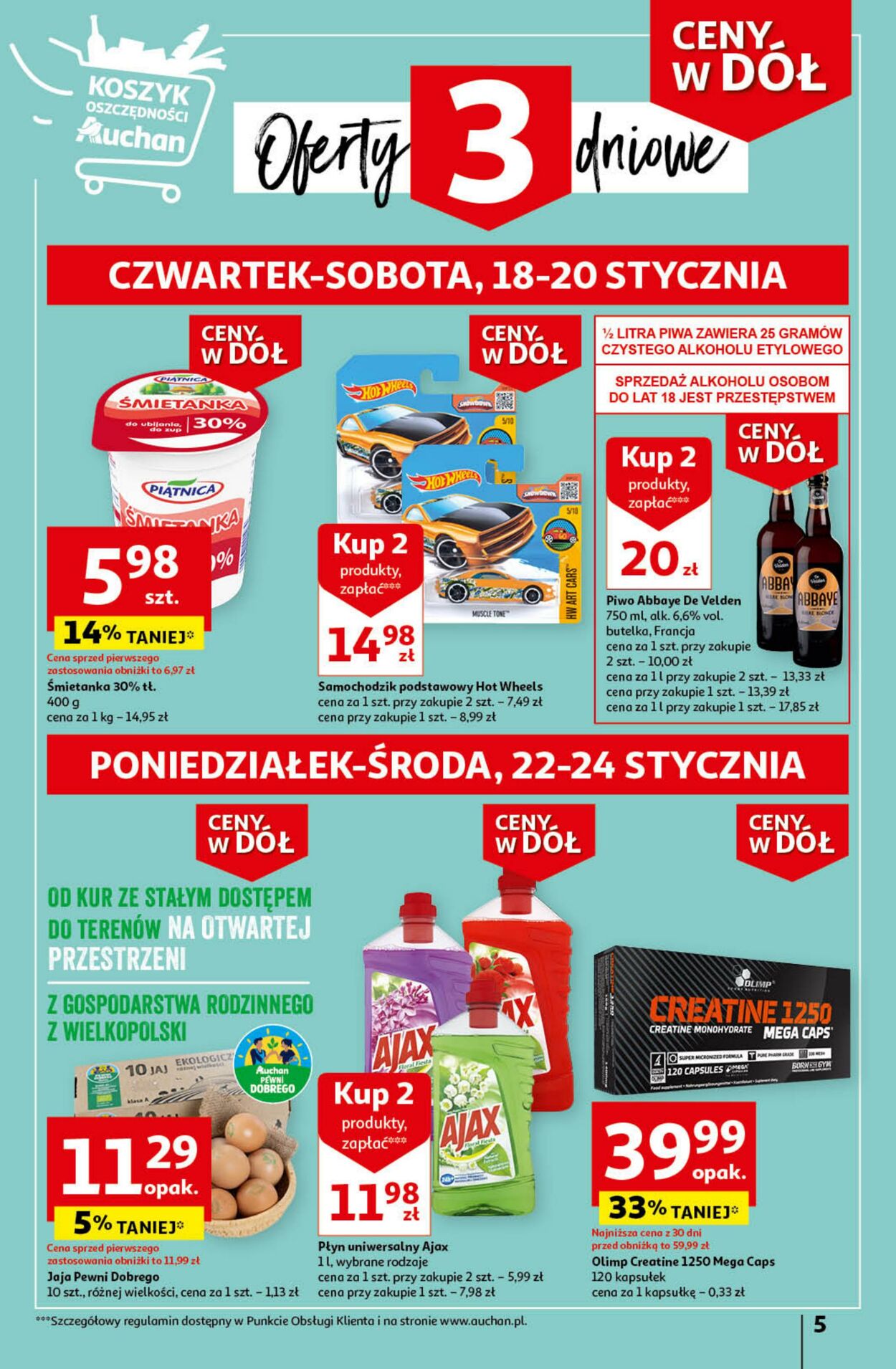 Auchan Gazetka od 18.01.2024