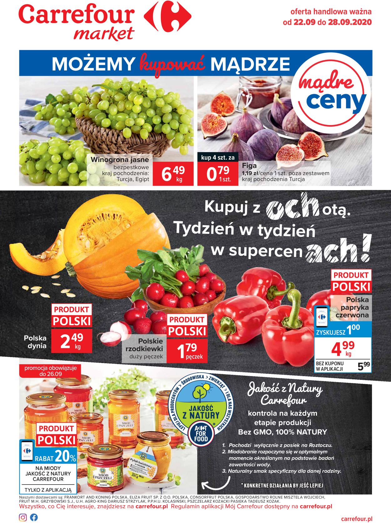 Carrefour Market Gazetka od 22.09.2020