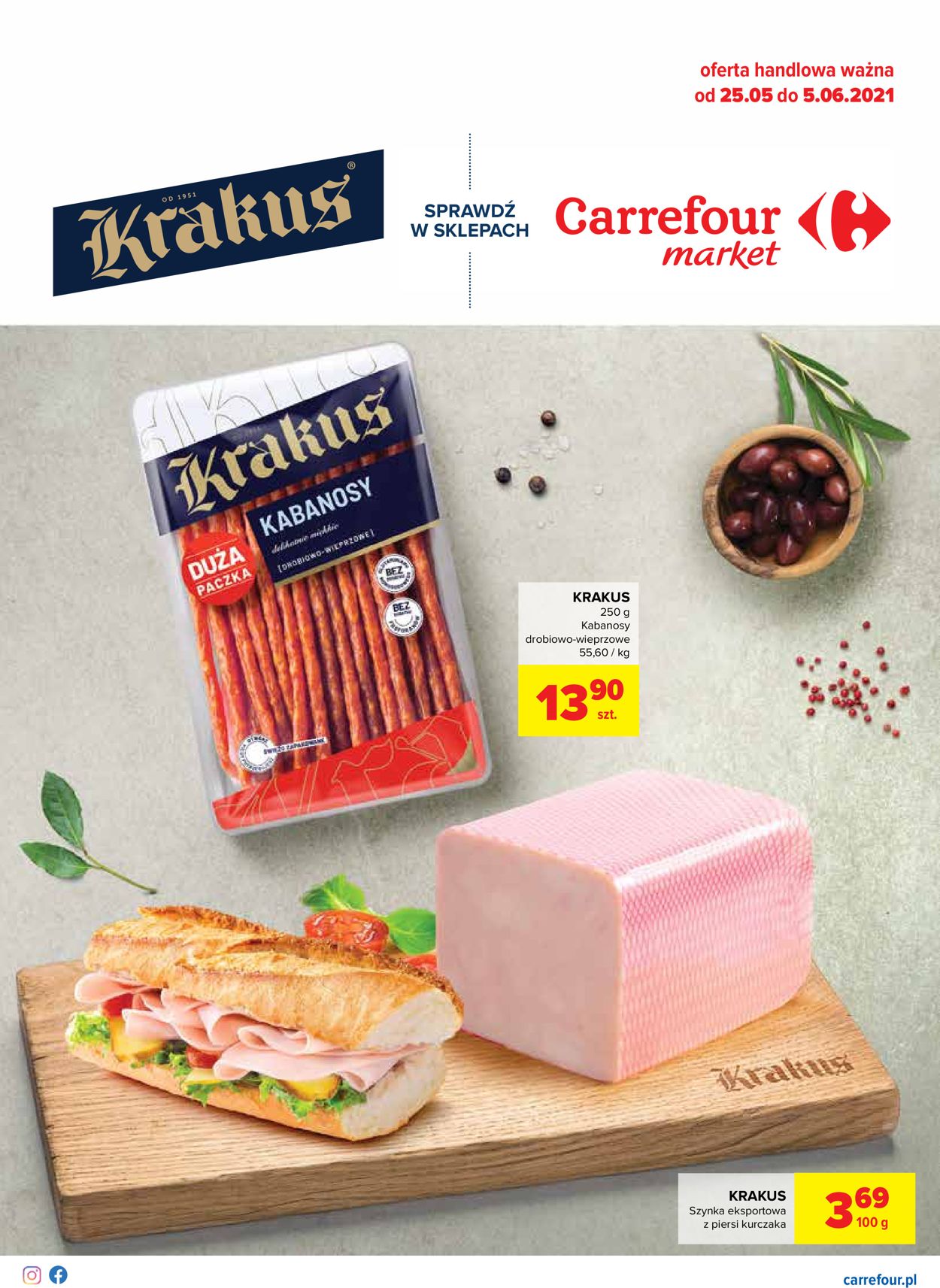Carrefour Market Gazetka od 25.05.2021