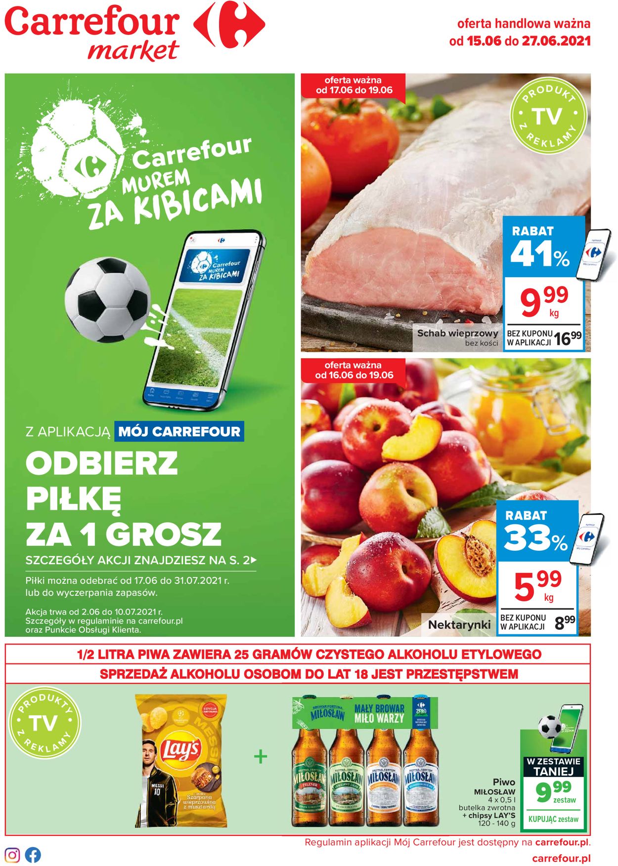 Carrefour Market Gazetka od 15.06.2021