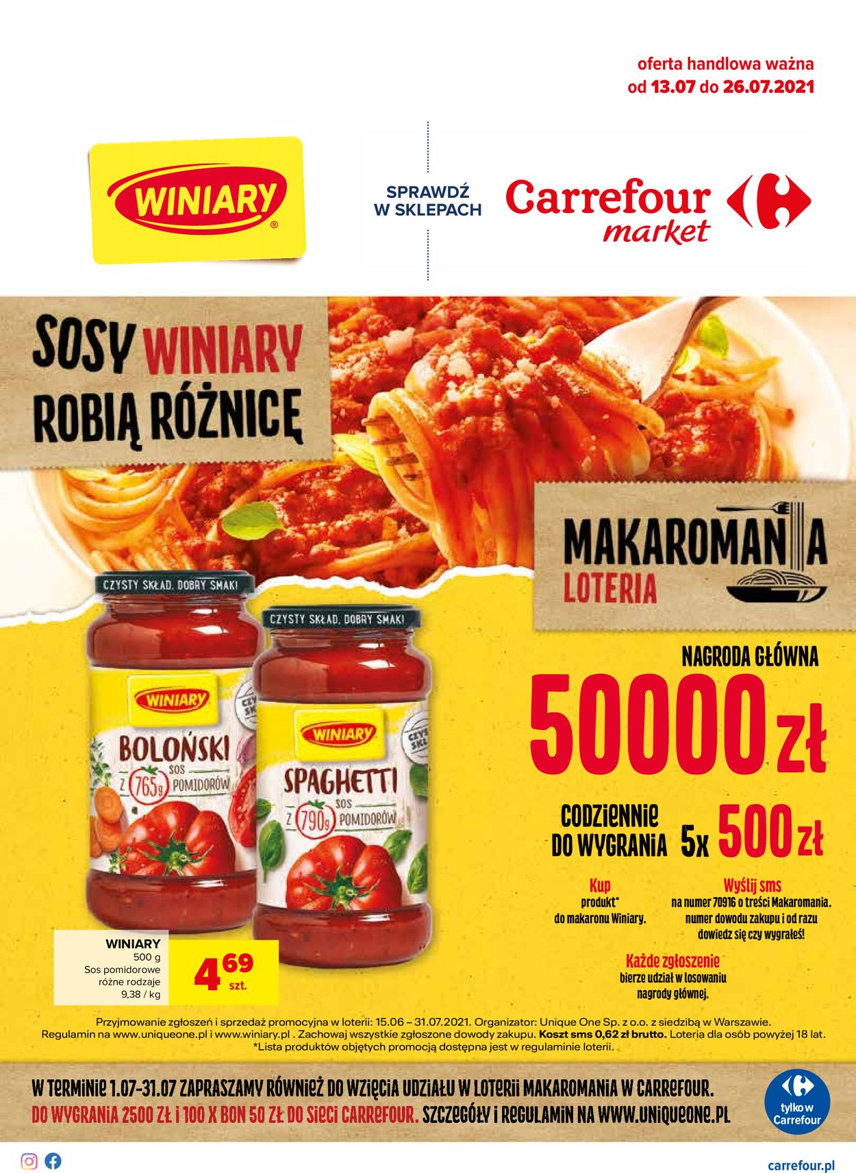 Carrefour Market Gazetka od 13.07.2021