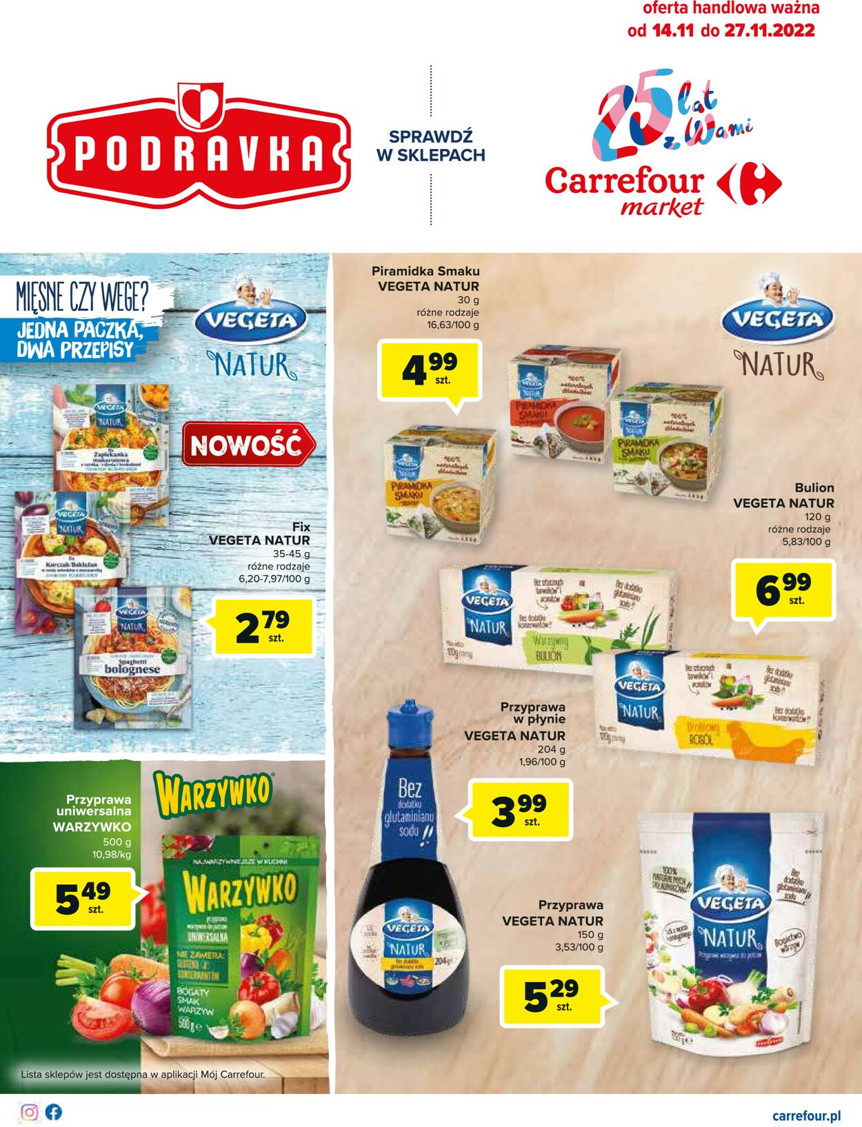 Carrefour Market Gazetka od 14.11.2022