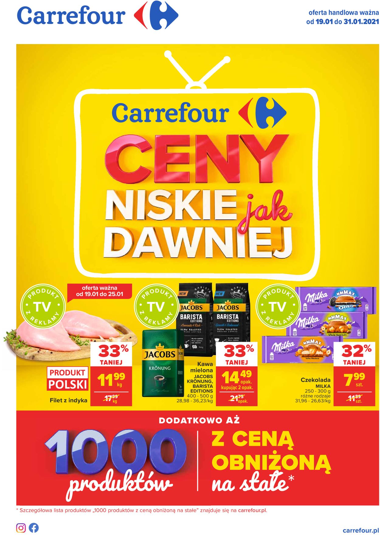 Carrefour Gazetka od 19.01.2021