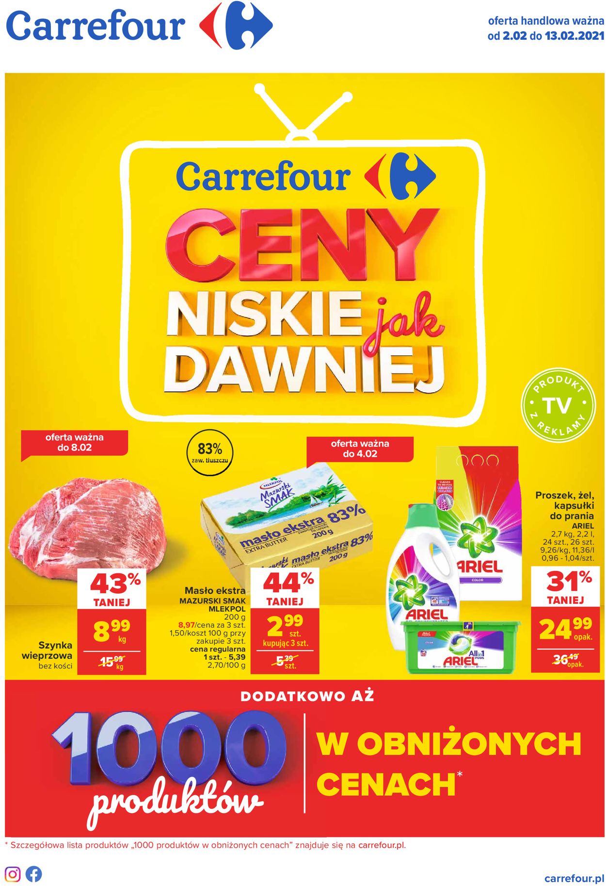 Carrefour Gazetka od 02.02.2021