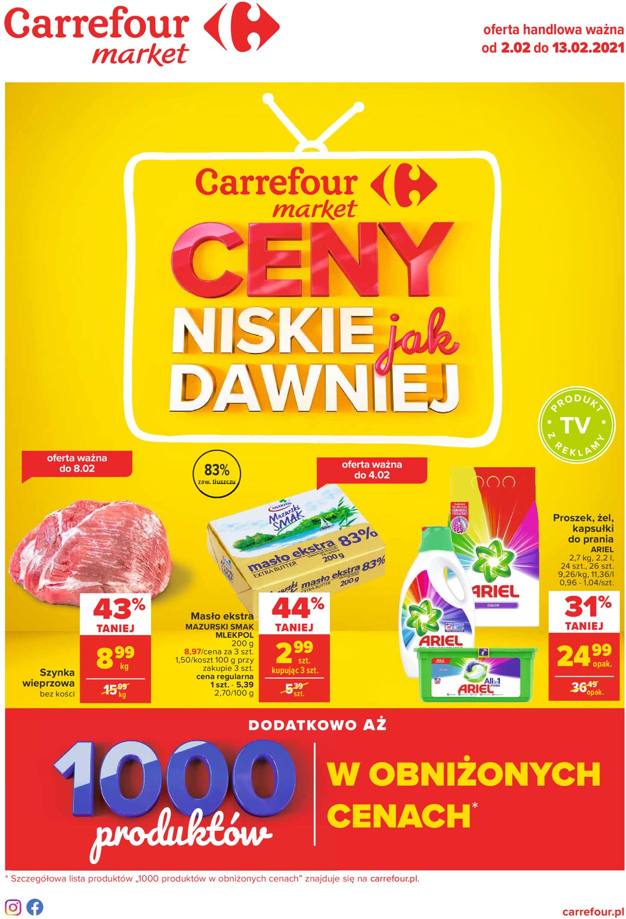 Carrefour Gazetka od 02.02.2021