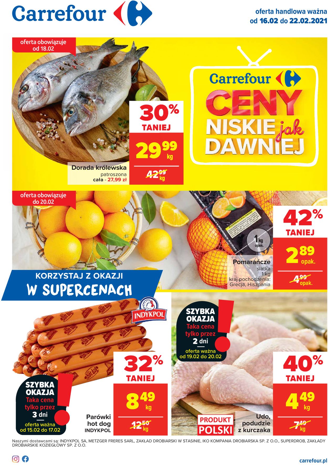 Carrefour Gazetka od 16.02.2021