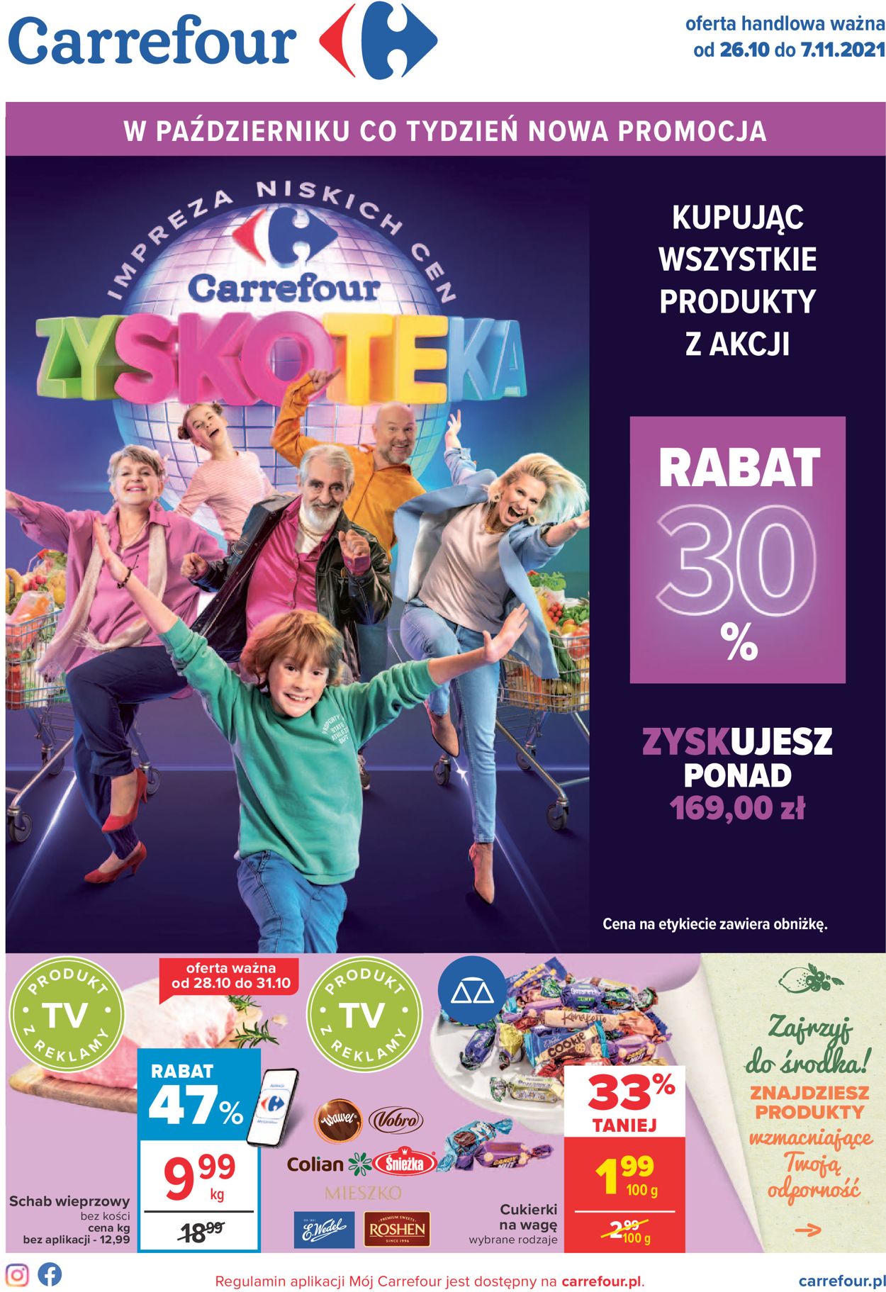 Carrefour Gazetka od 26.10.2021