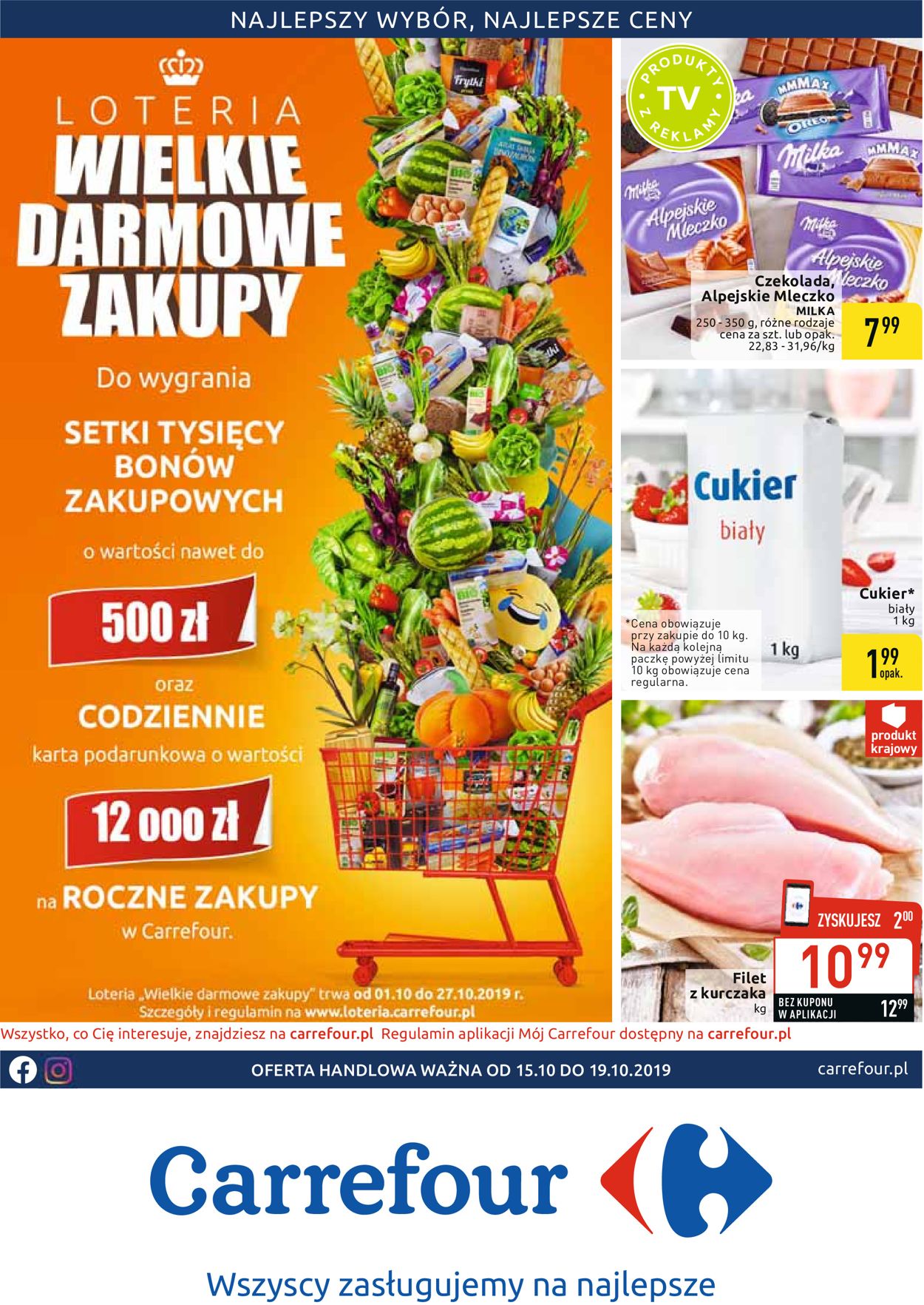 Carrefour Gazetka od 15.10.2019