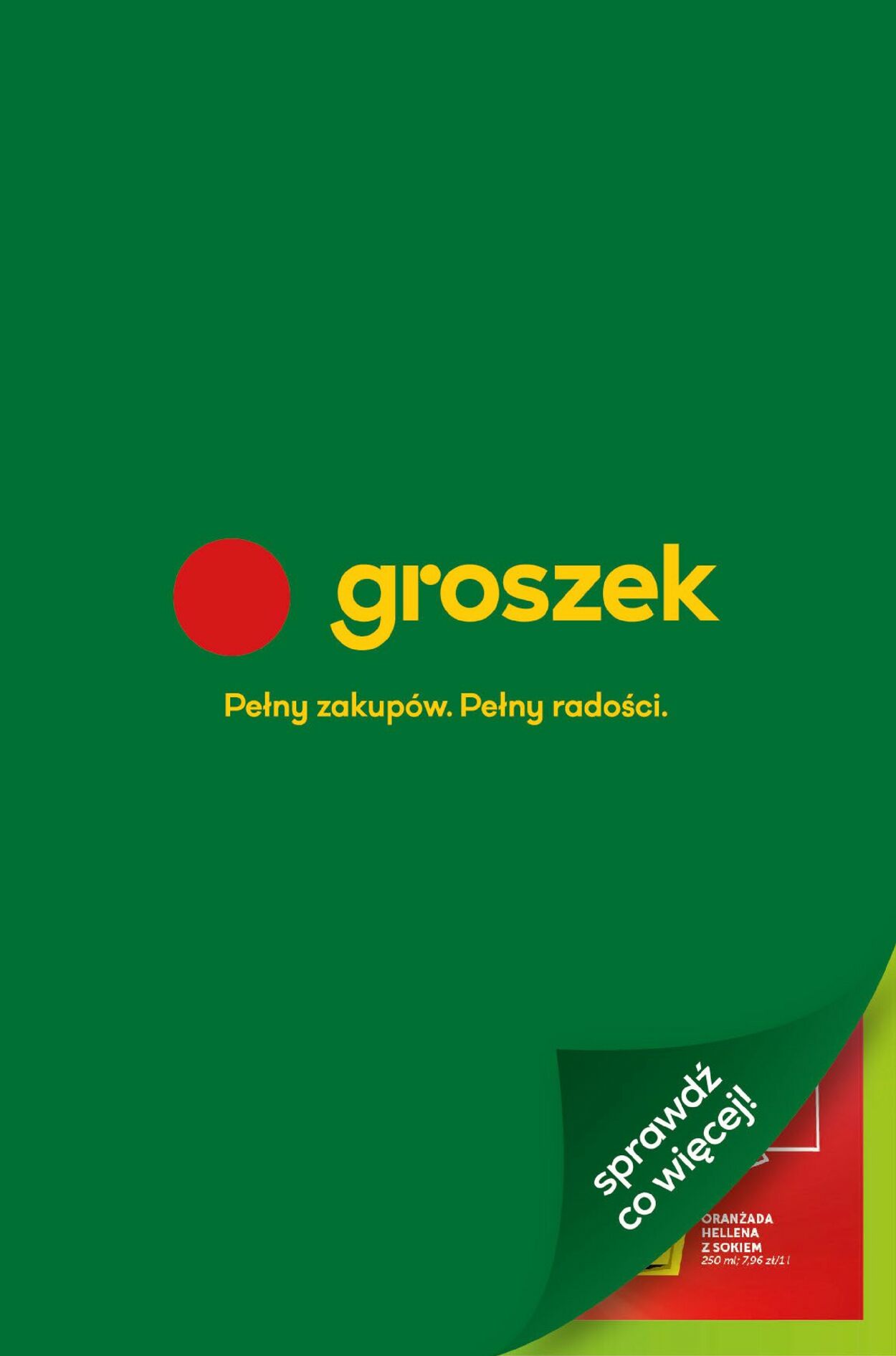 Groszek Gazetka od 27.07.2023