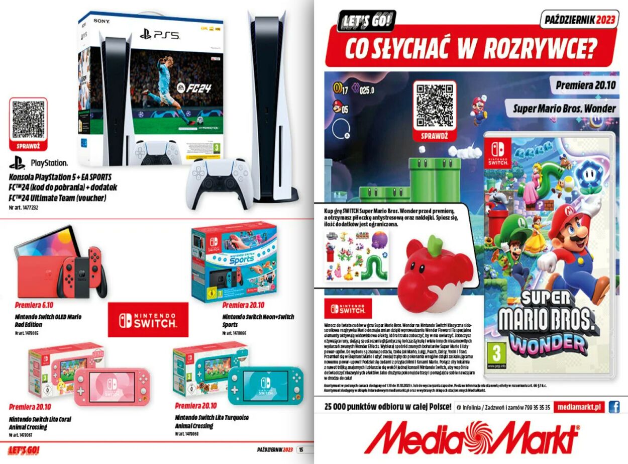 Media Markt Gazetka od 01.10.2023