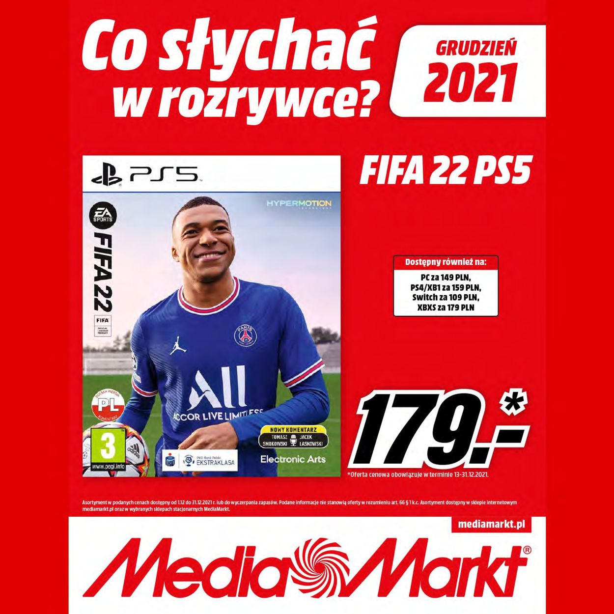 Media Markt Gazetka od 01.12.2021