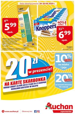 Gazetka Auchan od 20.08.2020