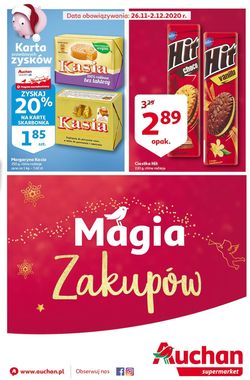 Gazetka Auchan Gazetka Świąteczna 2020 od 26.11.2020