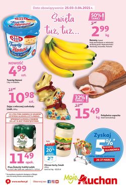 Gazetka Auchan Wielkanoc 2021! od 25.03.2021