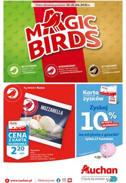 Gazetka Auchan Magic Birds Hipermarkety od 15.04.2021