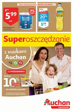Gazetka Auchan od 30.09.2021