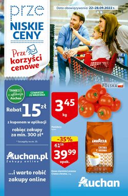 Gazetka Auchan od 22.09.2022