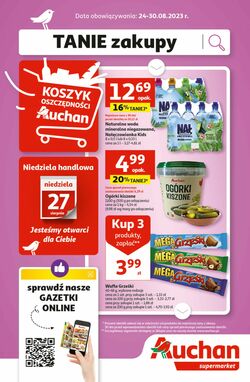 Gazetka Auchan od 24.08.2023