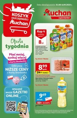 Gazetka Auchan od 31.08.2023