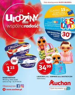 Gazetka Auchan od 24.05.2019